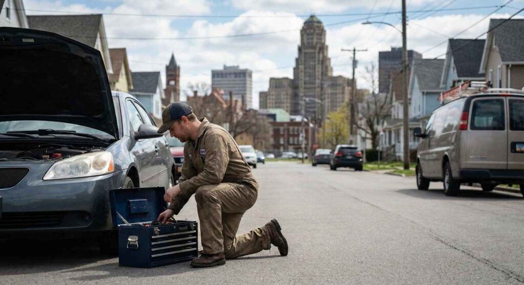 how much does a mobile mechanic cost in buffalo ny